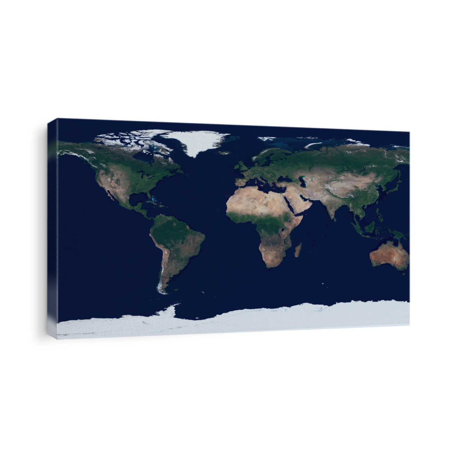 High resolution satellite image of Earth in equirectangular projection. Planet Earth surface topographic map. Earth surface high detailed realistic texture. Elements of this image furnished by NASA.